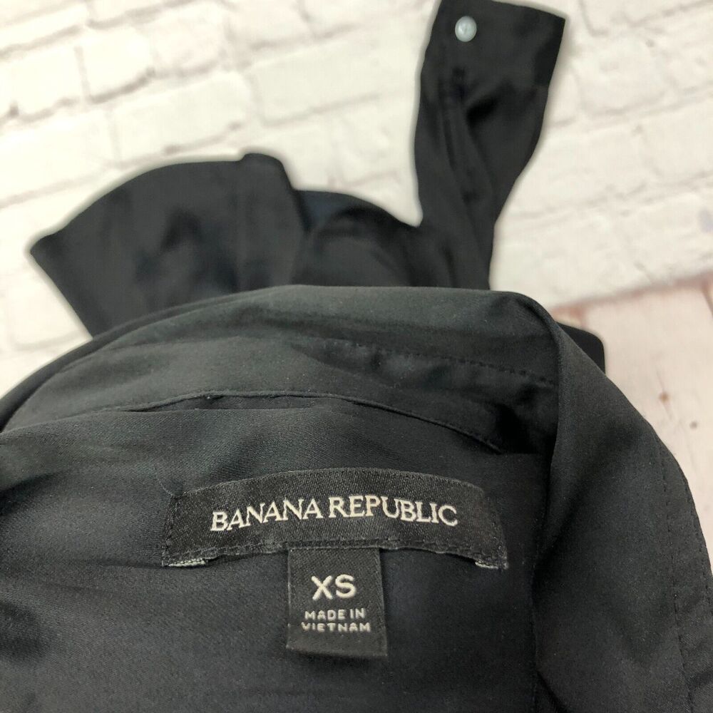Banana Republic Black Button Down Shirt - Picture 7 of 14